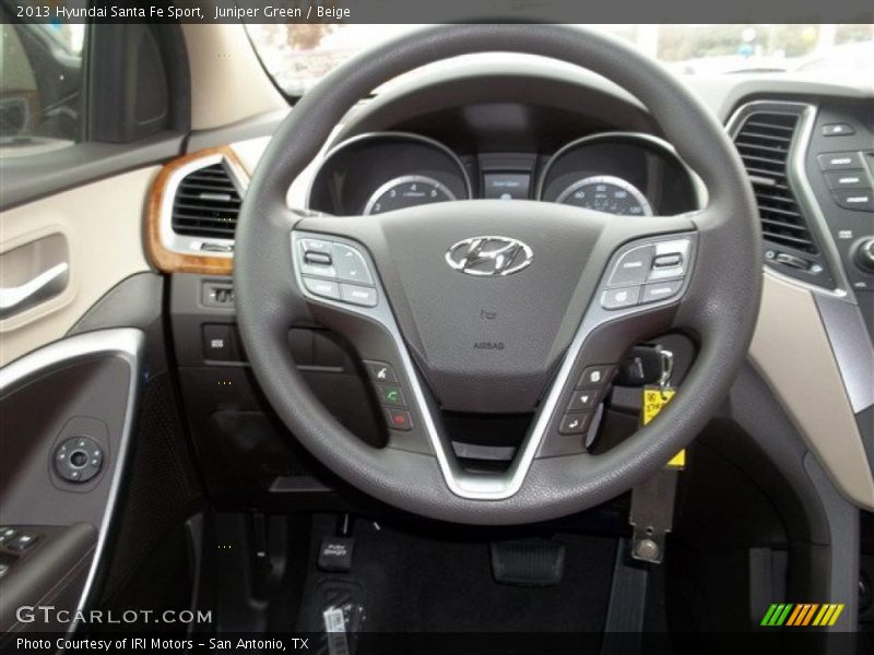 Juniper Green / Beige 2013 Hyundai Santa Fe Sport