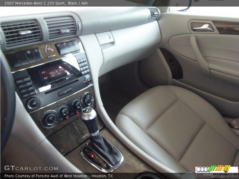 Black / Ash 2007 Mercedes-Benz C 230 Sport
