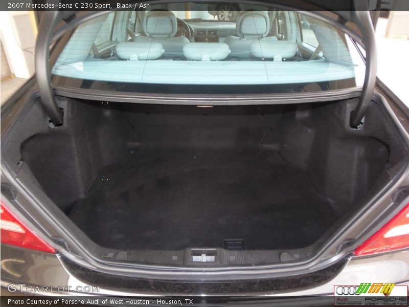 Black / Ash 2007 Mercedes-Benz C 230 Sport