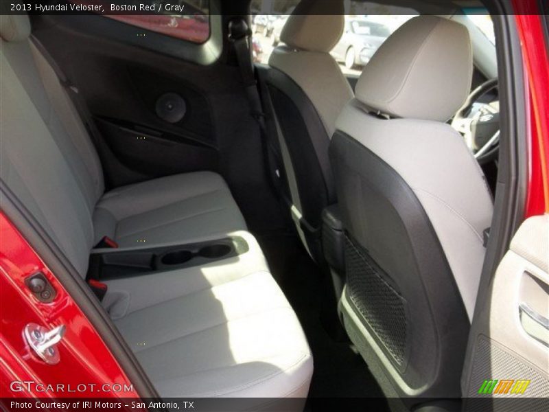 Boston Red / Gray 2013 Hyundai Veloster