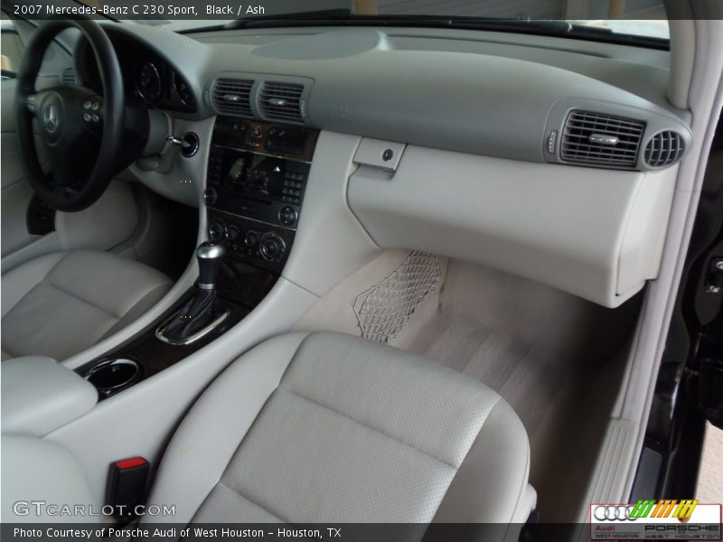 Black / Ash 2007 Mercedes-Benz C 230 Sport
