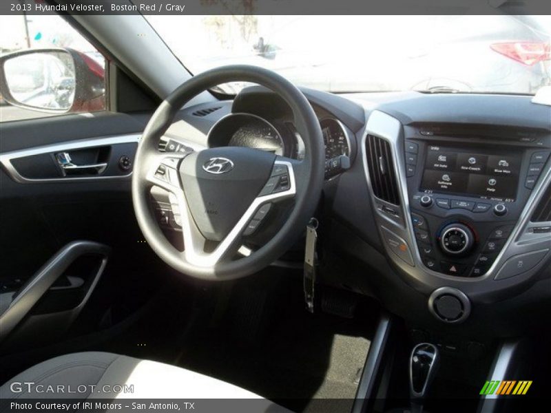 Boston Red / Gray 2013 Hyundai Veloster