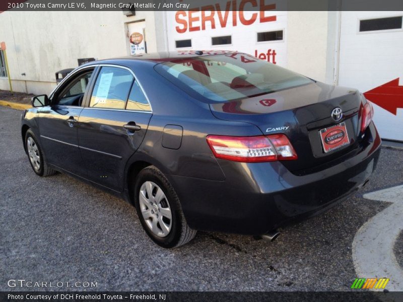 Magnetic Gray Metallic / Ash Gray 2010 Toyota Camry LE V6