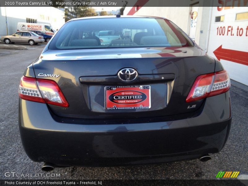 Magnetic Gray Metallic / Ash Gray 2010 Toyota Camry LE V6