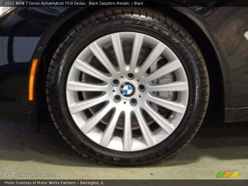  2012 7 Series ActiveHybrid 750i Sedan Wheel