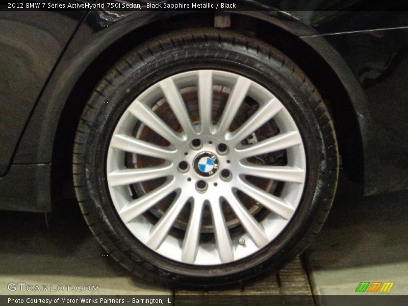  2012 7 Series ActiveHybrid 750i Sedan Wheel