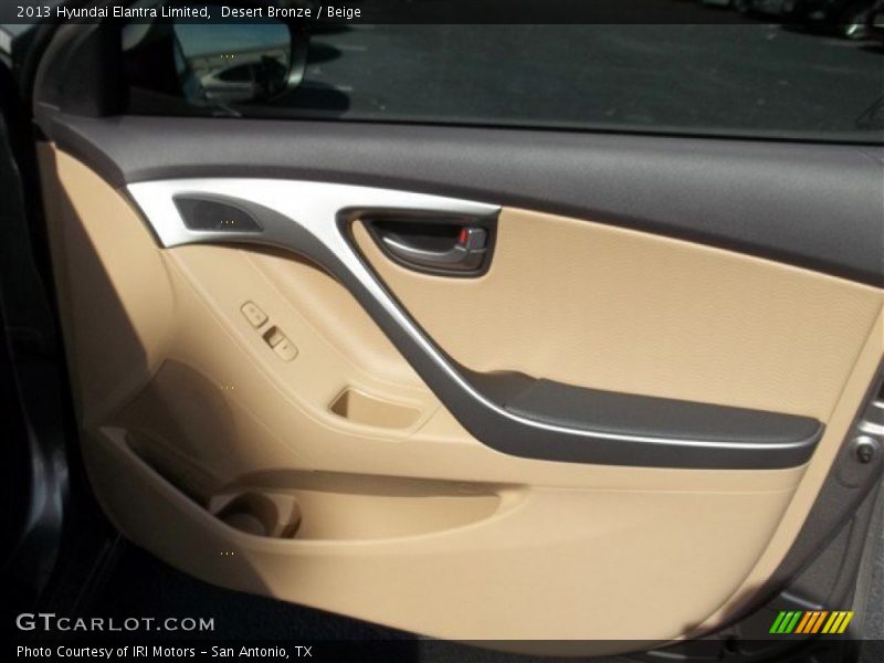 Desert Bronze / Beige 2013 Hyundai Elantra Limited