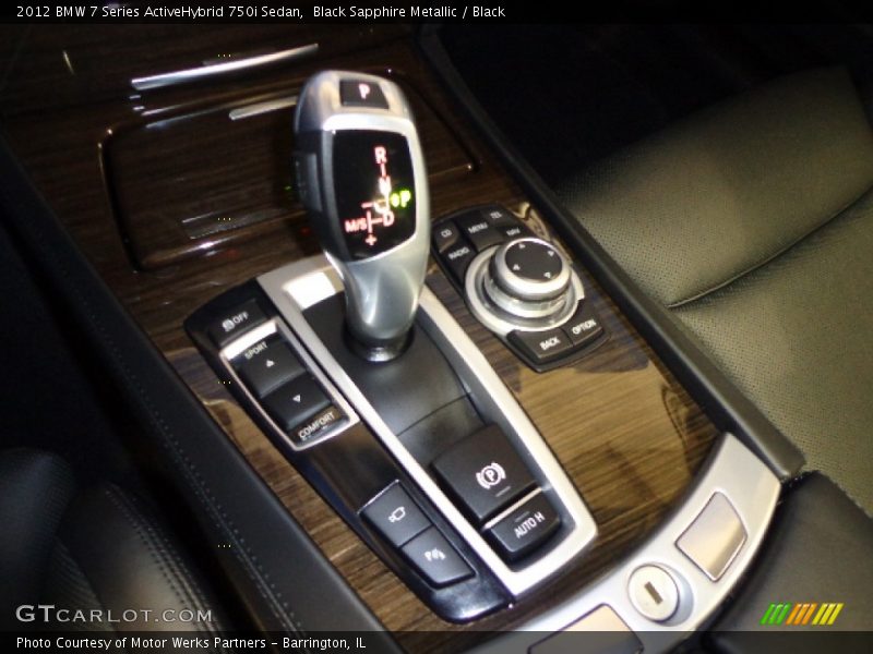  2012 7 Series ActiveHybrid 750i Sedan 8 Speed Automatic Shifter