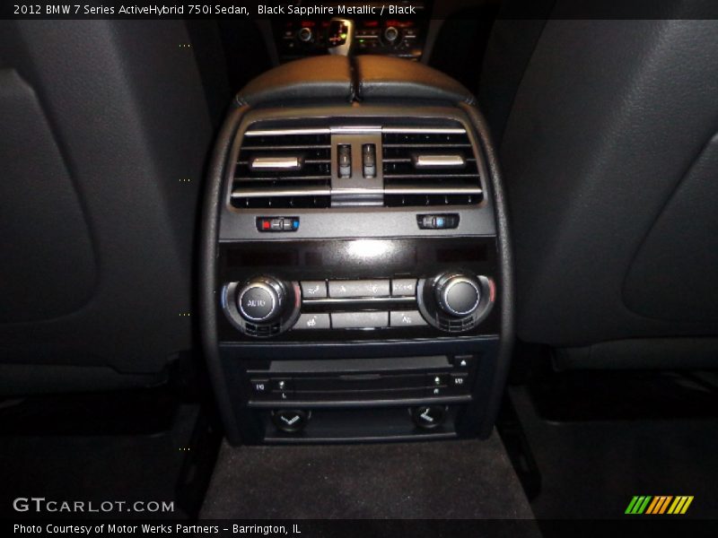 Black Sapphire Metallic / Black 2012 BMW 7 Series ActiveHybrid 750i Sedan