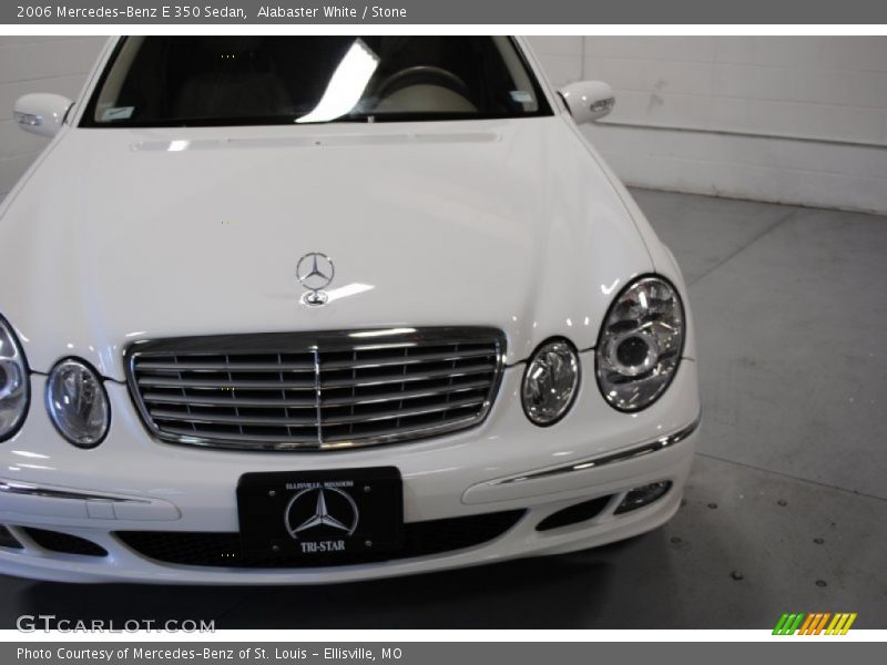 Alabaster White / Stone 2006 Mercedes-Benz E 350 Sedan