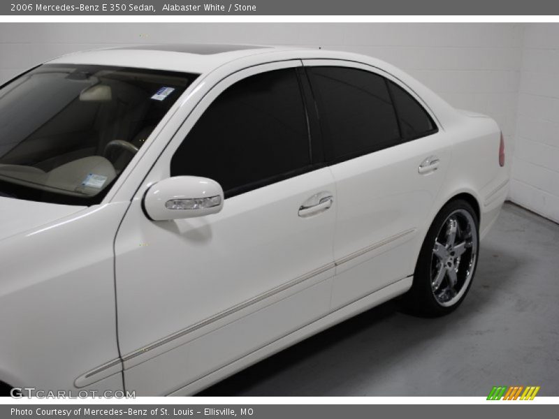 Alabaster White / Stone 2006 Mercedes-Benz E 350 Sedan