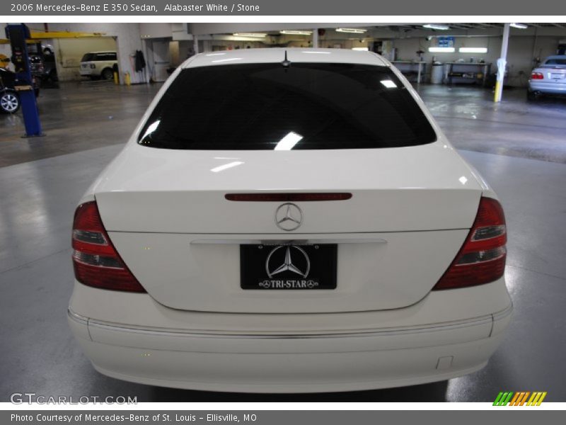 Alabaster White / Stone 2006 Mercedes-Benz E 350 Sedan