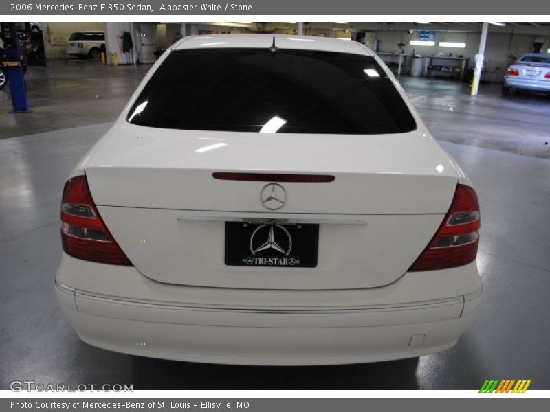 Alabaster White / Stone 2006 Mercedes-Benz E 350 Sedan