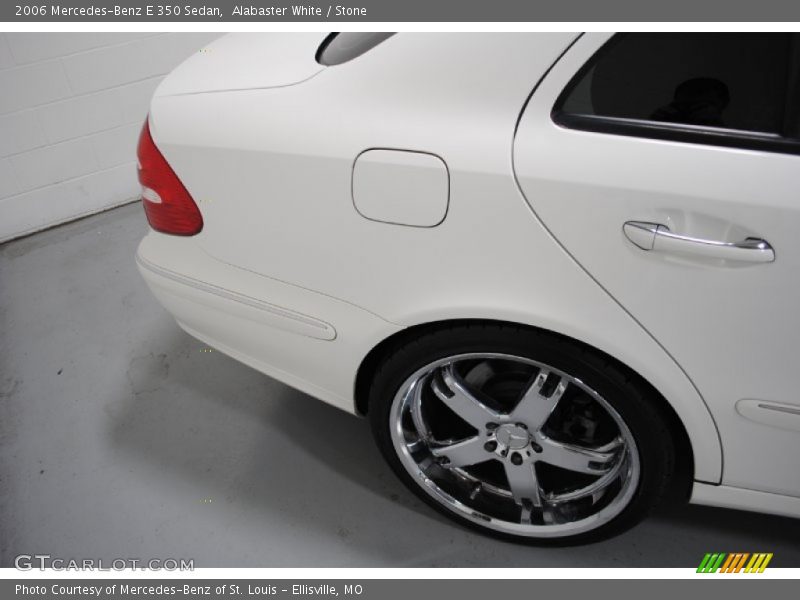 Alabaster White / Stone 2006 Mercedes-Benz E 350 Sedan