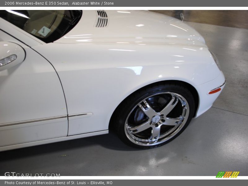 Alabaster White / Stone 2006 Mercedes-Benz E 350 Sedan