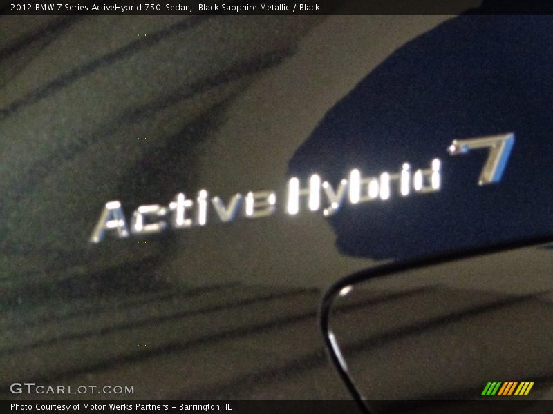 ActiveHybrid 7 - 2012 BMW 7 Series ActiveHybrid 750i Sedan