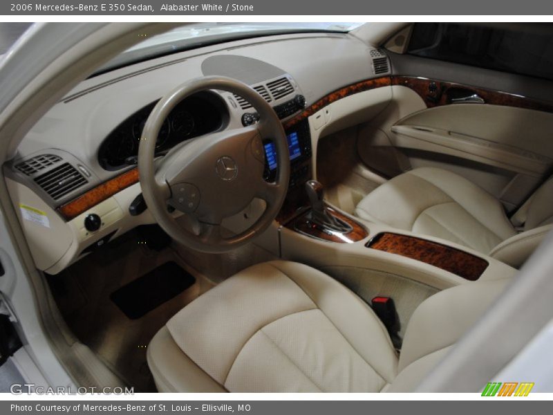 Stone Interior - 2006 E 350 Sedan 