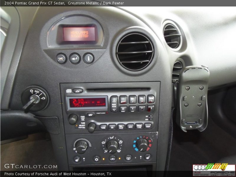 Greystone Metallic / Dark Pewter 2004 Pontiac Grand Prix GT Sedan