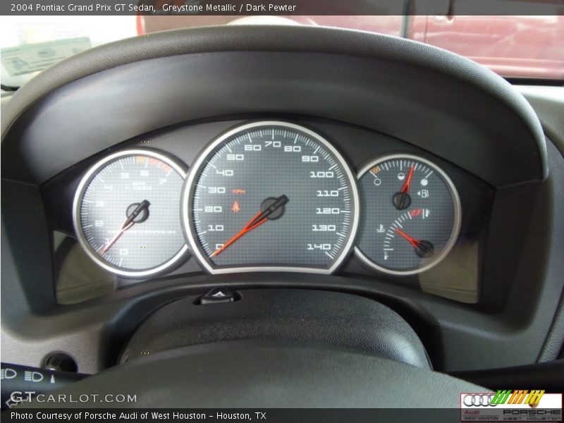 Greystone Metallic / Dark Pewter 2004 Pontiac Grand Prix GT Sedan
