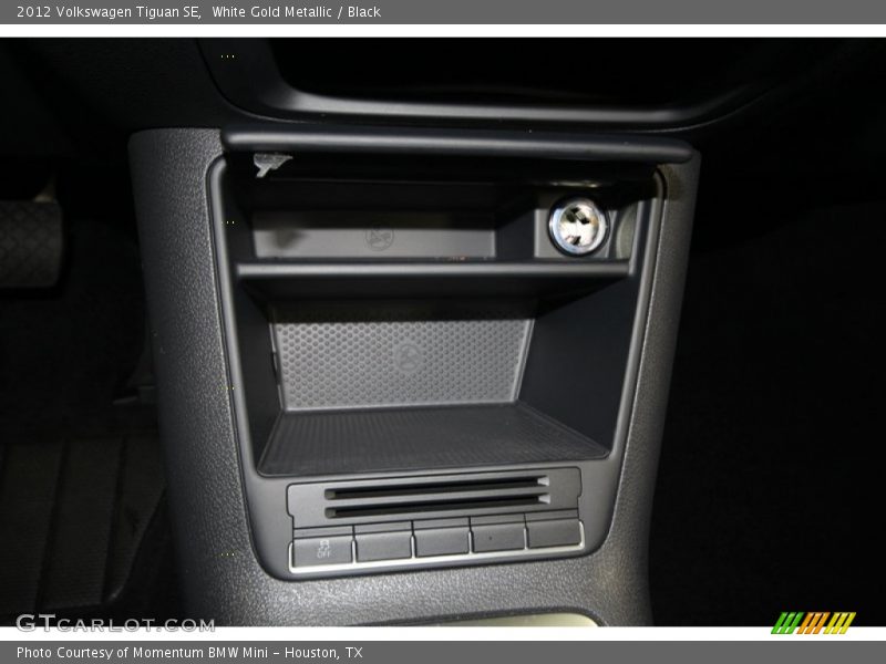 White Gold Metallic / Black 2012 Volkswagen Tiguan SE