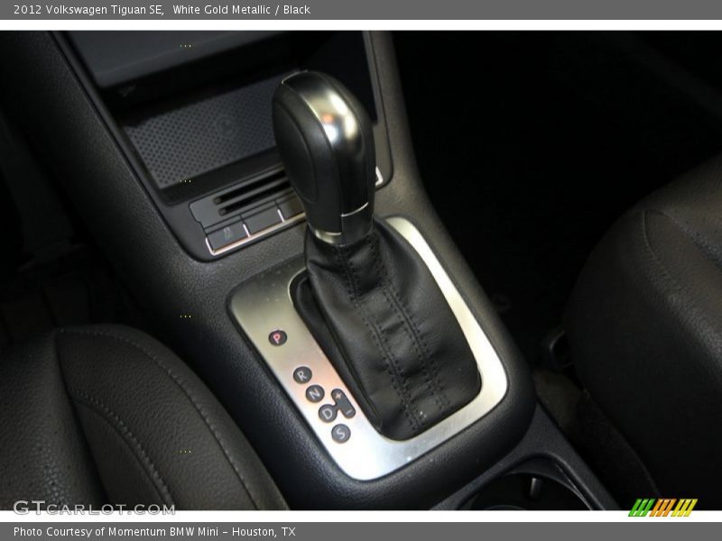 White Gold Metallic / Black 2012 Volkswagen Tiguan SE