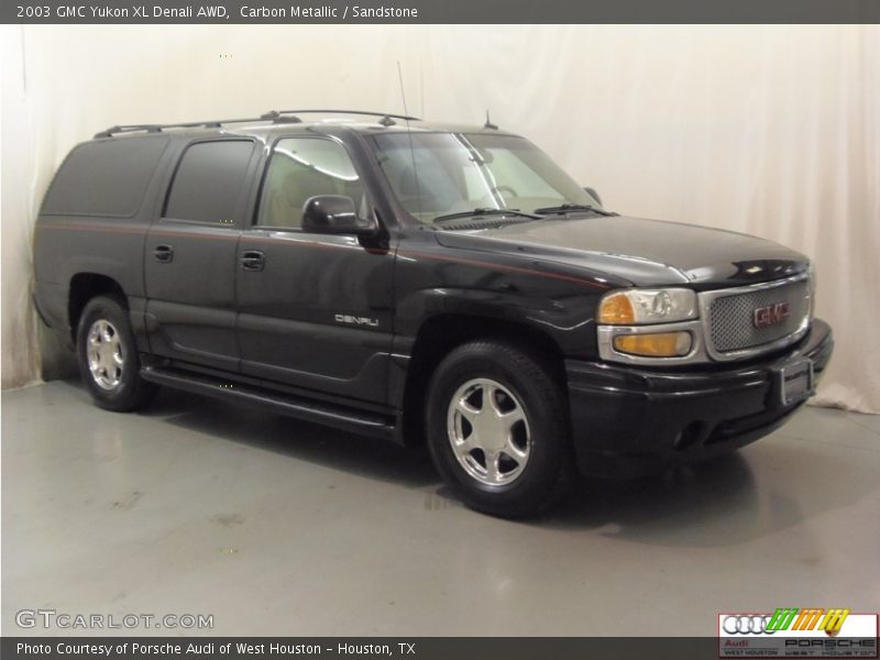 Carbon Metallic / Sandstone 2003 GMC Yukon XL Denali AWD