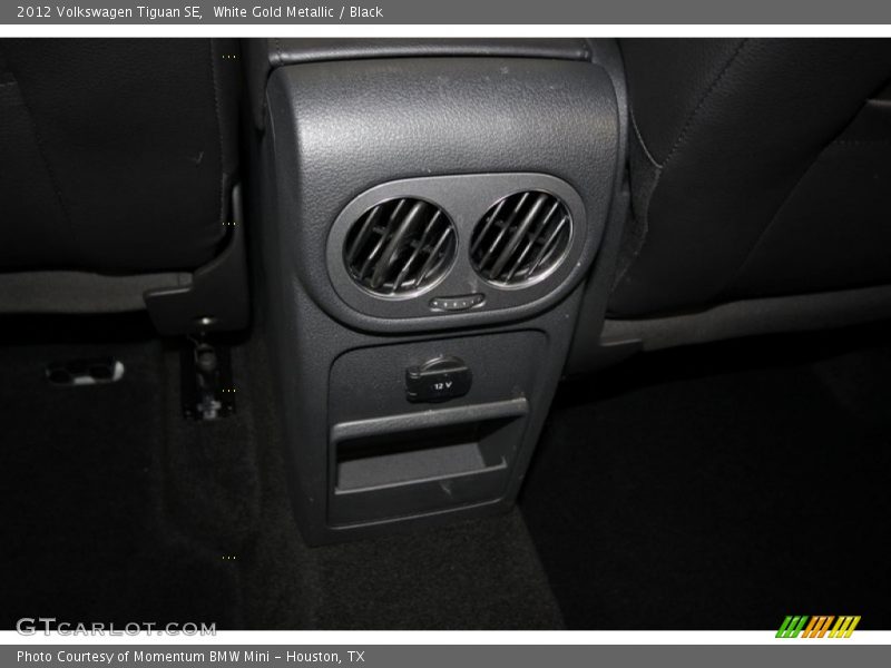 White Gold Metallic / Black 2012 Volkswagen Tiguan SE