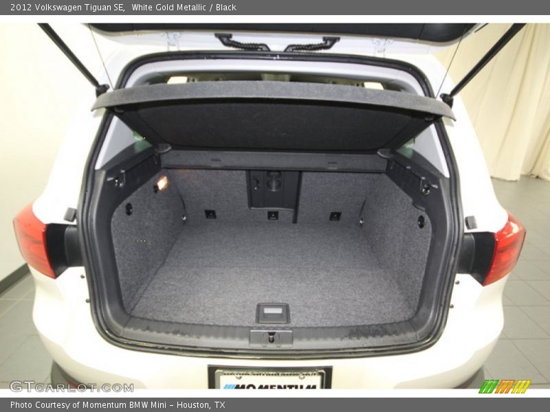 White Gold Metallic / Black 2012 Volkswagen Tiguan SE