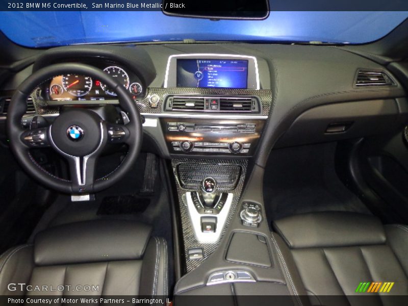 Dashboard of 2012 M6 Convertible