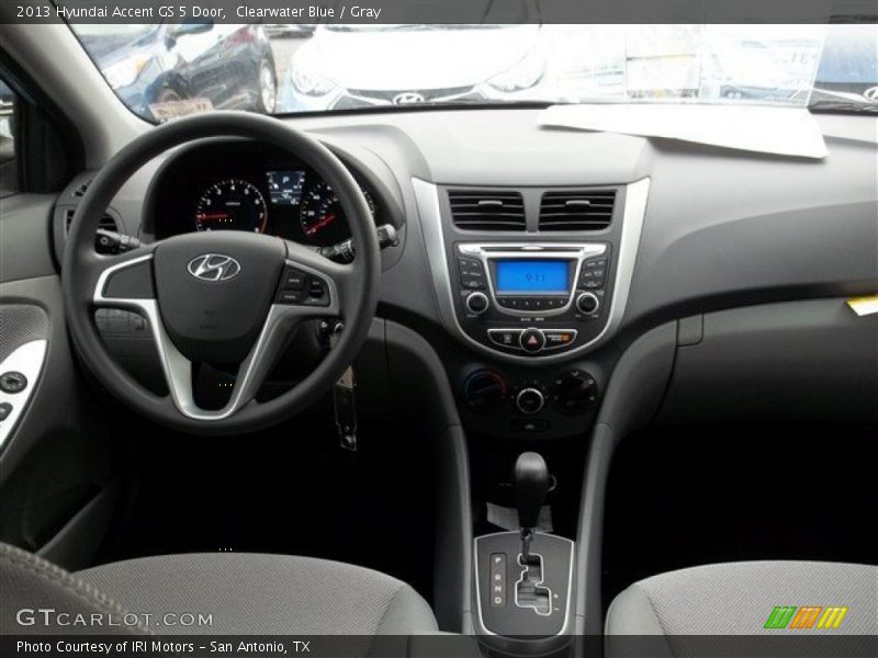 Dashboard of 2013 Accent GS 5 Door