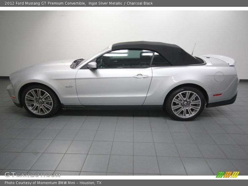  2012 Mustang GT Premium Convertible Ingot Silver Metallic