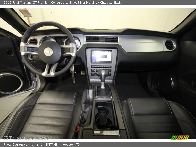 Dashboard of 2012 Mustang GT Premium Convertible