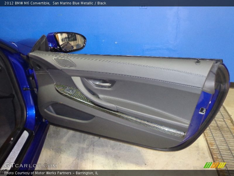 Door Panel of 2012 M6 Convertible