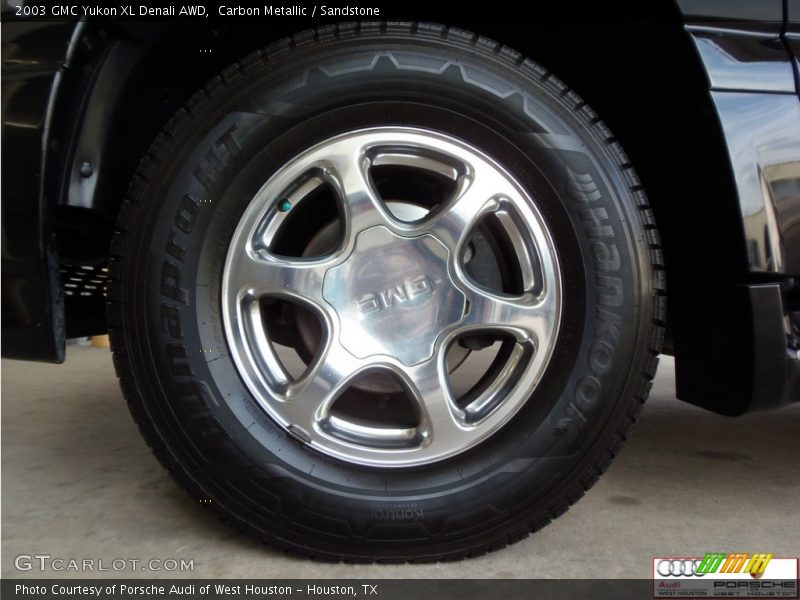 Carbon Metallic / Sandstone 2003 GMC Yukon XL Denali AWD