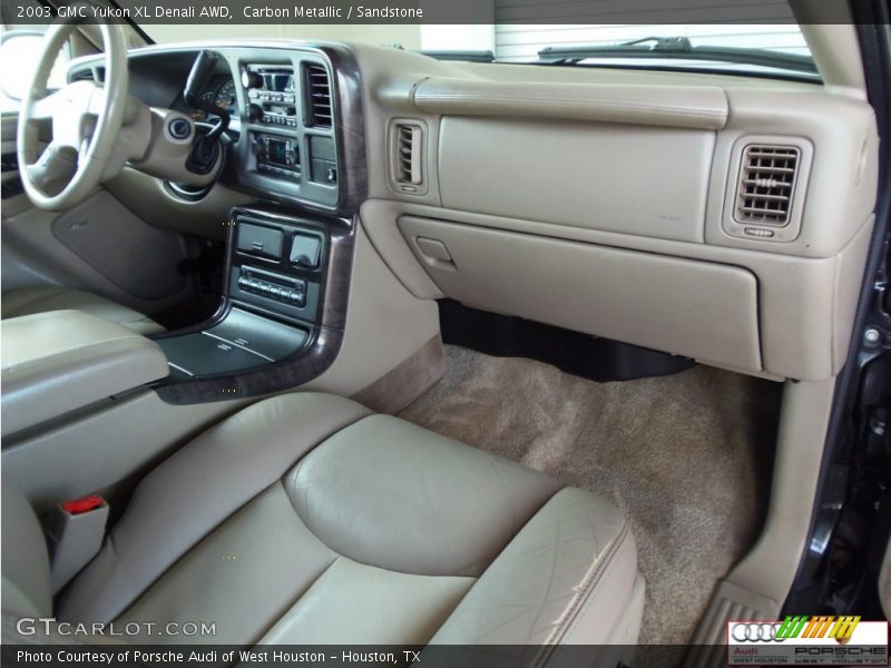 Carbon Metallic / Sandstone 2003 GMC Yukon XL Denali AWD