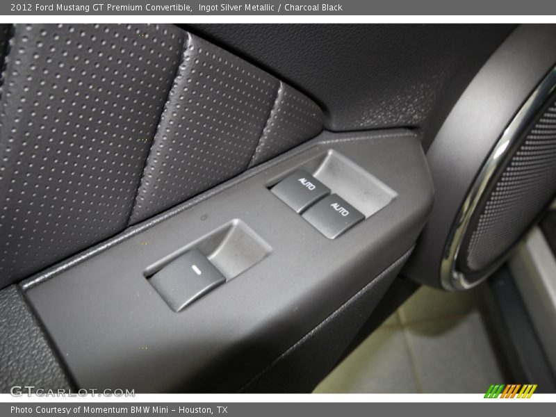 Ingot Silver Metallic / Charcoal Black 2012 Ford Mustang GT Premium Convertible