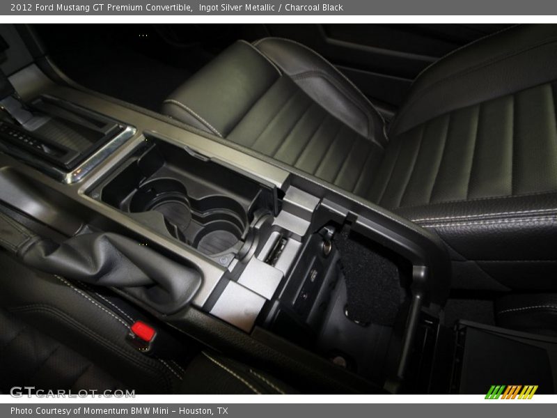 Ingot Silver Metallic / Charcoal Black 2012 Ford Mustang GT Premium Convertible