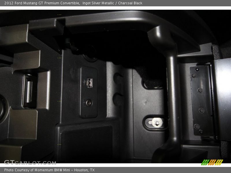 Ingot Silver Metallic / Charcoal Black 2012 Ford Mustang GT Premium Convertible