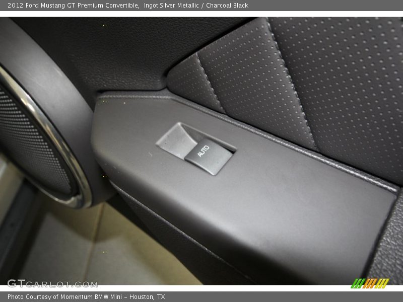 Ingot Silver Metallic / Charcoal Black 2012 Ford Mustang GT Premium Convertible