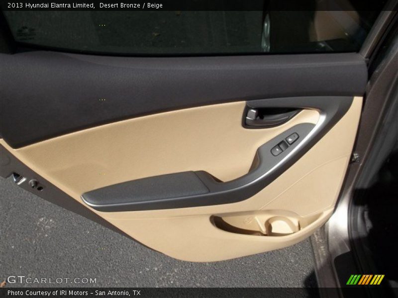 Desert Bronze / Beige 2013 Hyundai Elantra Limited