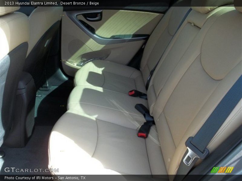 Desert Bronze / Beige 2013 Hyundai Elantra Limited