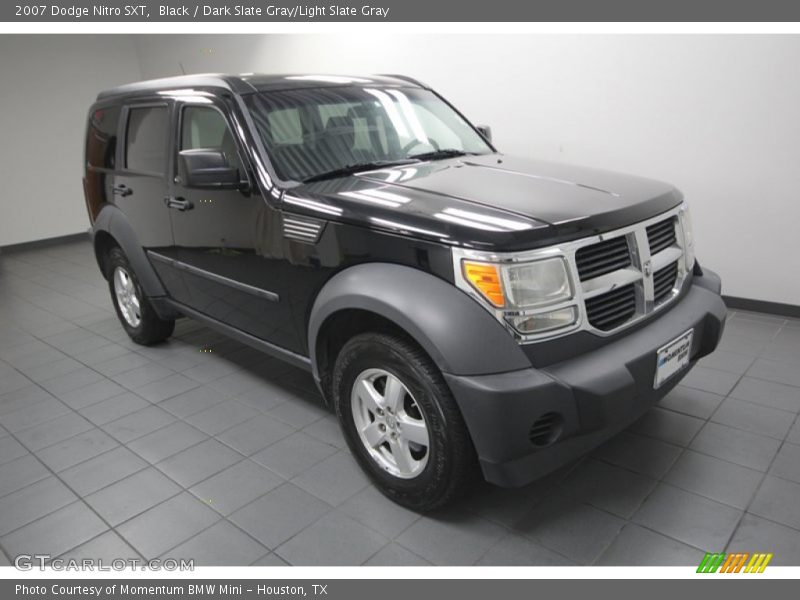 Black / Dark Slate Gray/Light Slate Gray 2007 Dodge Nitro SXT