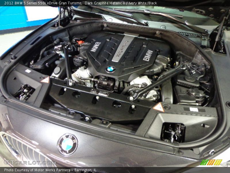  2012 5 Series 550i xDrive Gran Turismo Engine - 4.4 Liter DI TwinPower Turbocharged DOHC 32-Valve VVT V8