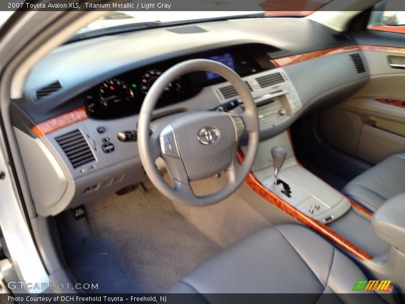 Titanium Metallic / Light Gray 2007 Toyota Avalon XLS