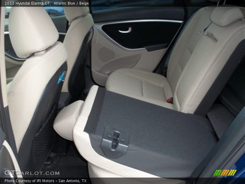 Atlantic Blue / Beige 2013 Hyundai Elantra GT