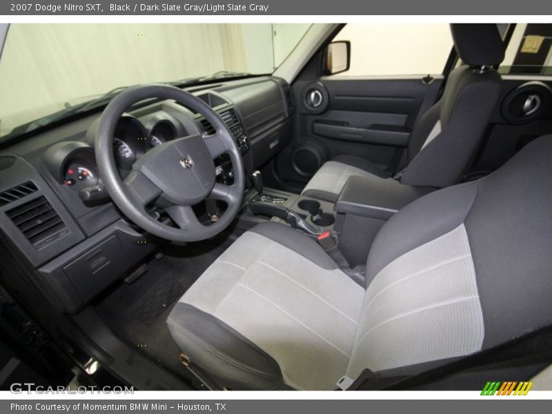 Black / Dark Slate Gray/Light Slate Gray 2007 Dodge Nitro SXT
