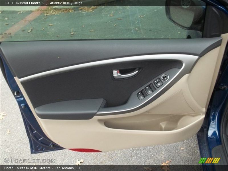 Atlantic Blue / Beige 2013 Hyundai Elantra GT