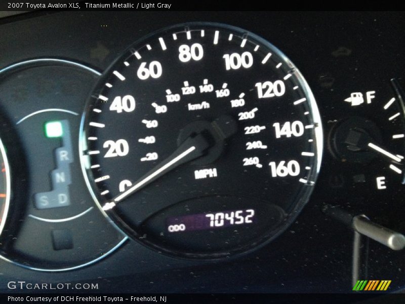 Titanium Metallic / Light Gray 2007 Toyota Avalon XLS