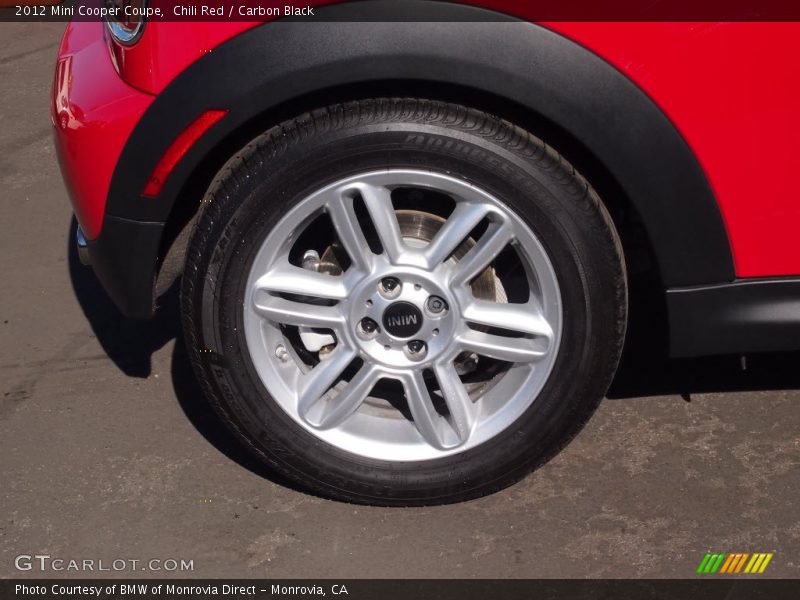Chili Red / Carbon Black 2012 Mini Cooper Coupe