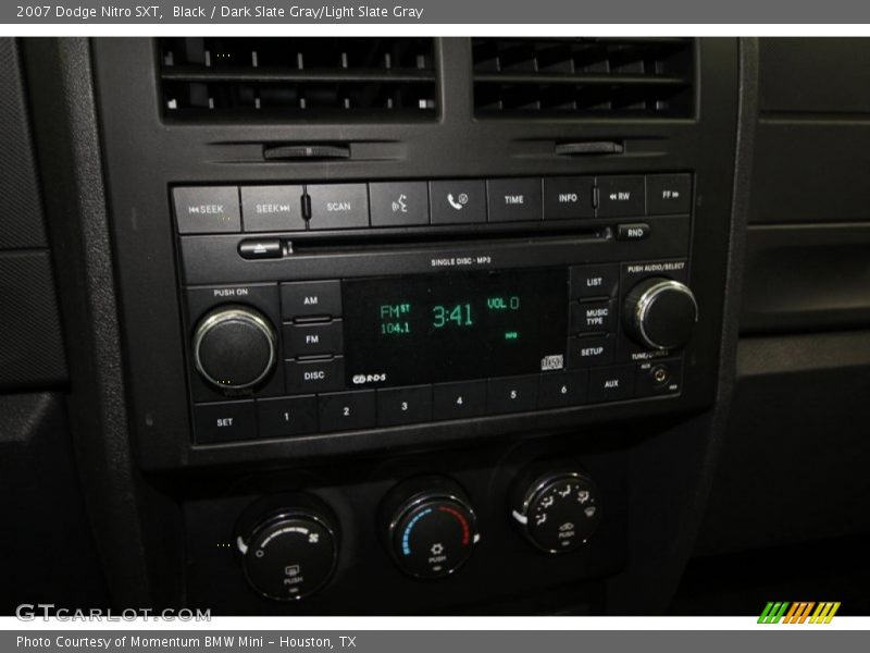 Black / Dark Slate Gray/Light Slate Gray 2007 Dodge Nitro SXT